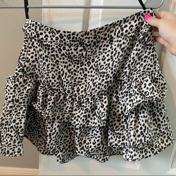 Leopard Print Skirt NWOT - Picture 4 of 4